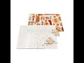 Sublimation ready A4 blank wood jigsaw puzzles