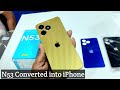 Realme N53 converted in iPhone 15 Pro Max | Apple Back Panel and logo