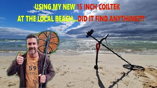 Using my new COILTEK 15 inch.....did it find anything???