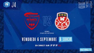 J4 I Nîmes Olympique – FC Rouen (2-2), le résumé I National FFF 2024-2025