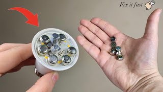 🔥PUT BATTERIES in your LED lamp! The secret everyone should know!