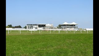 Walking around Bath Racecourse