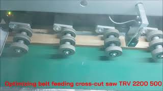 TRV 2200E Ø500 CURSAL - High speed belt feeding optimizing saw _woodworking_266