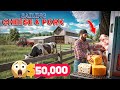 I EARN $50000 DOLLARS By Selling Cheese + Pigs | EP:22🪴 Ranch Simulator | Spanker Farming