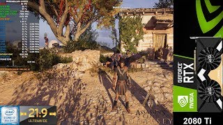 Assassin's Creed Odyssey Ultra Settings 3440x1440 21:9 | RTX 2080 Ti | I7 8700K 5.3GHz