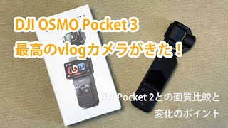 DJI OSMO Pocket 3を購入したので画質の違い等をチェック！音の欠損有無も確認しました