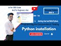 How to install python | How to install pycharm | Python Installation | Install Python 3.10.4