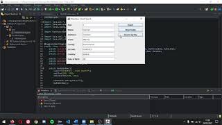 Hash Table implementation in Java, with a GUI