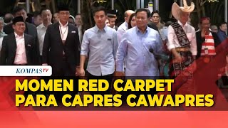 [Full] Red Carpet Debat Cawapres 2024: Anies-Muhaimin, Prabowo-Gibran, Ganjar-Mahfud Tiba