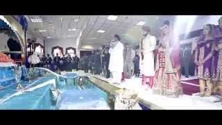 Sikh Wedding Video Highlights//Aarti & Mandeep//Slough Gurudwara, London // Same Day Wedding  Edit