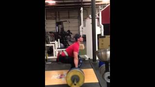 Coach Kunze 286 lb. Clean and Jerk