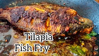 Tilapia Fish Fry🐠|തിലാപിയ ഇങ്ങനെ ഒന്ന് വറുത്തുനോക്കു|Full Fish Fry|AizaAzwaVlog#aizaazwavlog #oman