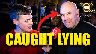 Dana White LIES After McGregor Announcement BLOWS Up In His Face
