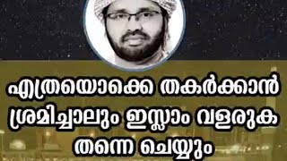 #Palestine #Israel എത്രയൊക്കെ തകർക്കാൻ ശ്രമിച്ചാലും ഇസ്ലാം വളരുക തന്നെ ചെയ്യും | SIMSARUL HAQ HUDAVI