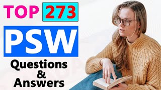 PSW Exam vary important Question & Answer