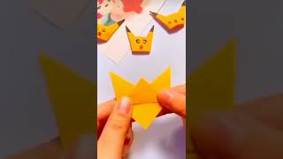 pikachu 😊 made by paper #craftwithsomya #craftwithpaper #dream1m