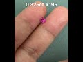 natural hot pink sapphire 0.325 carat sapphire gemstone