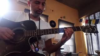 Raag Yaman on an acoustic Guitar  | Roshan Sharma
