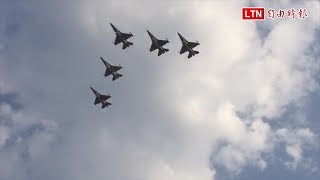 同慶台灣燈會 空軍F16戰機衝場助陣