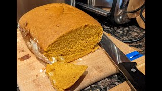 Using my KBS bread maker: Baking tasty Pumpkin Bread