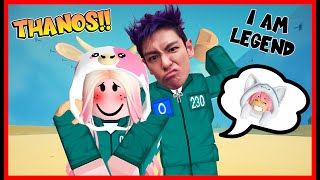 ATUN MENGENDALIKAN THANOS DAN BERMAIN SQUID GAME !! Feat @sapipurba Roblox