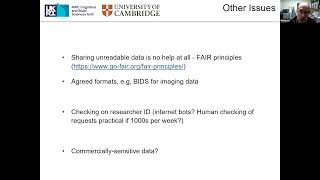 OR at Cam: Open Data sharing