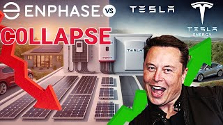 Tesla Crushes Enphase in the Energy War – Can Enphase Survive the Fight?