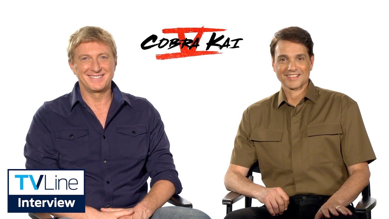 Cobra Kai Cast Interview | Ralph Macchio And William Zabka Talk Season ...