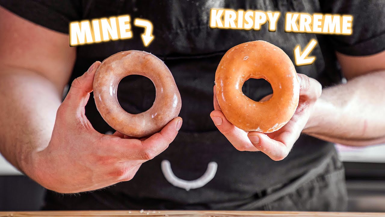 Making Krispy Kreme Glazed Donuts At Home | But Better - YouTube