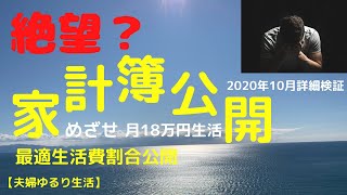 【老後破産まっしぐら？】10月詳細検証　3人家族【第二の人生・シニア生活】