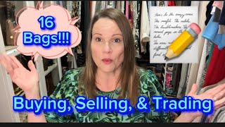 The Hows & Whys Of Buying, Selling & Trading - 16 bags!  LV, Gucci, Coach, Marc Jacobs, Tory & More!