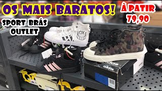 OS TÊNIS MAIS BARATOS OUTLET SPORT BRÁS - TÊNIS DE SKATE - BASQUETE - CASUAL - OAKLEY - ADIDAS -FILA