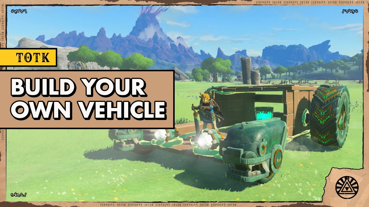 Build Your Own Vehicles In The Legend Of Zelda Tears Of The Kingdom ...