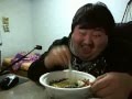 Funny Asian Man (too Happy To Eat Food)