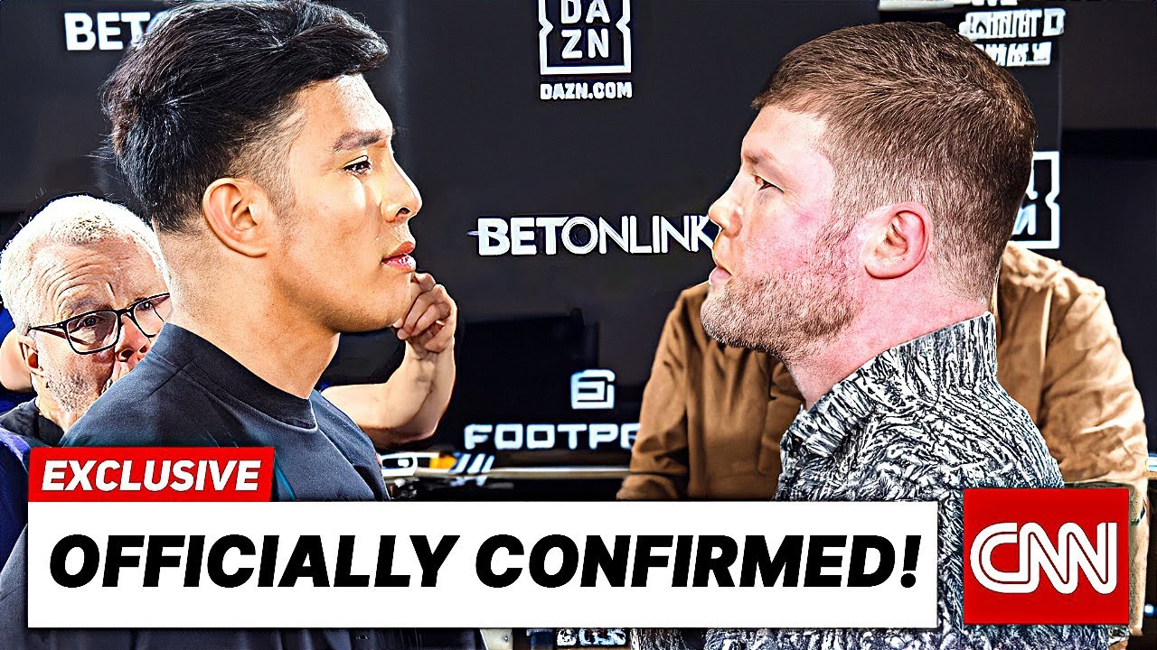 BREAKING: Canelo Alvarez VS Jaime Munguia FACE TO FACE - YouTube