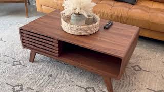 Mid Century Modern Coffee Table after 1 year in an Airbnb | Mopio Ensley Review