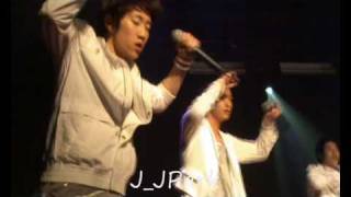 [Fancam] 080322 Fanmeeting Hot Blood - Because of you.wmv