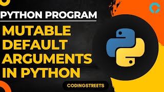 Why Mutable Default Arguments in Python Will RUIN Your Code