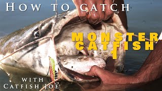 How to catch monster African catfish with catfish Joe.