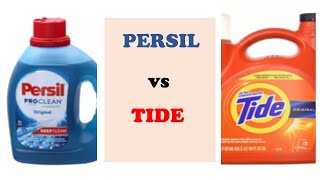 Tide v Persil Comparison