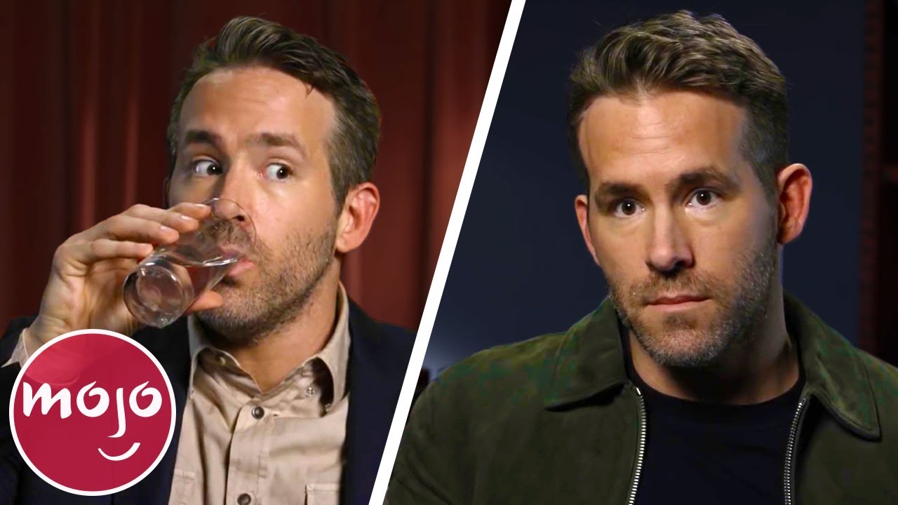 Top 10 Funniest Ryan Reynolds Interview Moments - YouTube