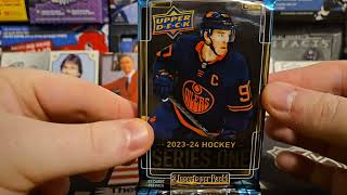 15 Random Packs!! Bedard Hunting  Opening 15 hockey card packs. 2023-24 series 2