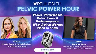 Leaking During Workouts? Pelvic Floor & Perimenopause Explained | with Catherine Reisen