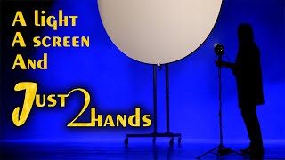 A Light, A Screen, And Just2Hands with Hans DAVIS