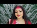 how to maa durga face art shubho mahalaya agomoni look by tanushri siddha kar 2021