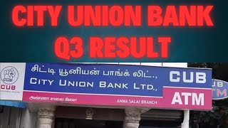 City Union Bank Q3 Results 2025 dividend , split , share price pricdiction