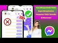 Cara Memperbaiki Tidak Dapat Mengirimkan Pengguna Tidak Tersedia di Messenger