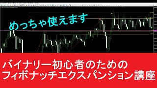 フィボナッチエクスパンションの使い方【バイナリーオプション】