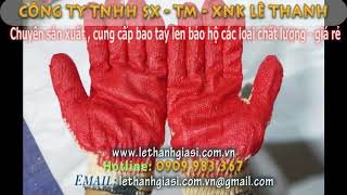 CÁC LOẠI GĂNG TAY LEN BẢO HỘ LAO ĐỘNG GIÁ SỈ RẺ TPHCM