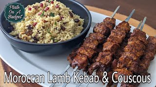 MOROCCAN LAMB KEBAB WITH COUSCOUS